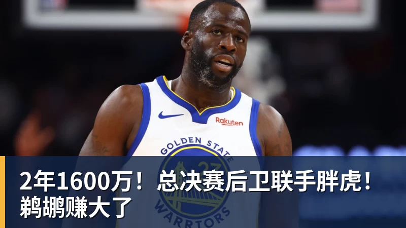 篮球下注2年1600万！总决赛后卫联手胖虎！鹈鹕赚大了