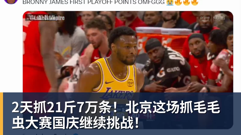 篮球下注2天抓21斤7万条！北京这场抓毛毛虫大赛国庆继续挑战！