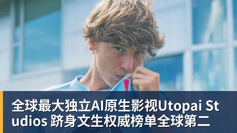 篮球下注全球最大独立AI原生影视Utopai Studios 跻身文生权威榜单全球第二